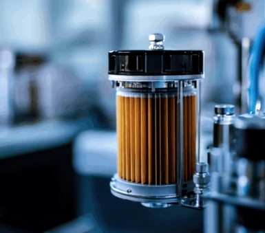 Filtro industrial para proteção de sistemas offshore