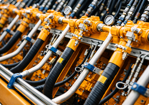 Mangueiras de sistema hidráulico industrial